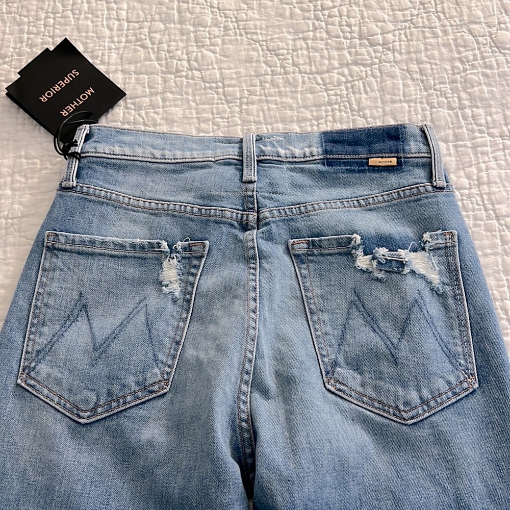 NWT Mother Superior The Tripper Ankle Jeans Misbeliever Wash Sold Out - Picture 8 of 15